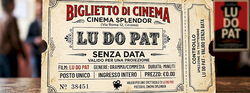 Biglietto del film in un cinema
