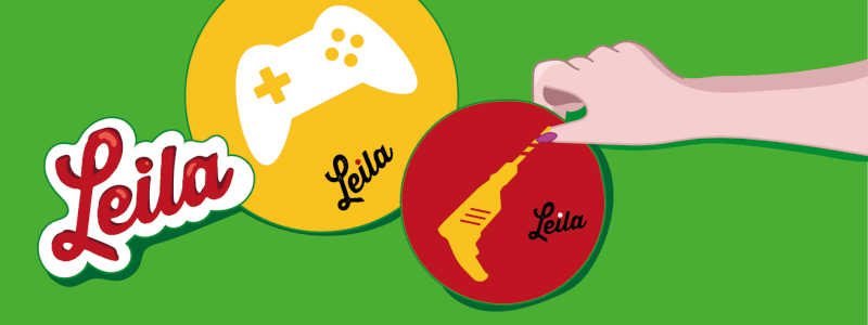 GLI STICKERS DI LEILA!