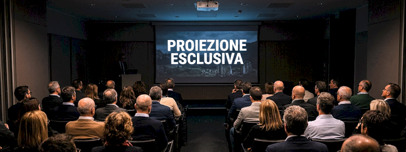 In più la proiezione esclusiva