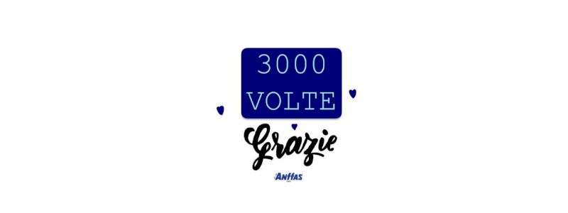 3000 VOLTE GRAZIE!