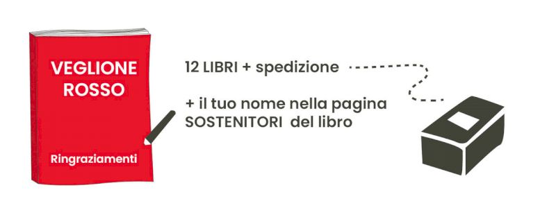 Dodici copie libro con spedizione + ringraziamento