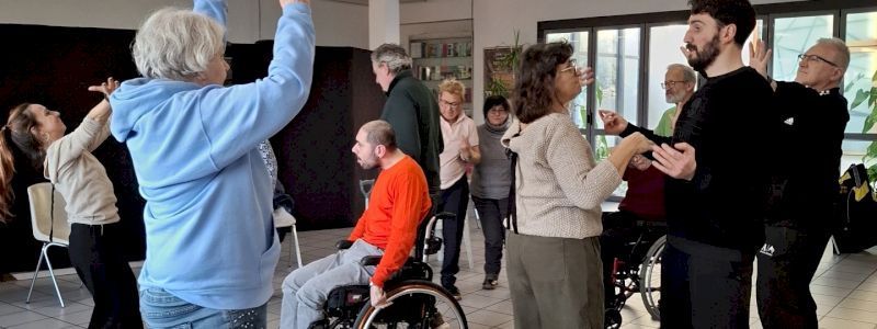Sei invitato all'evento finale del nostro Laboratorio di Movimento Danzato