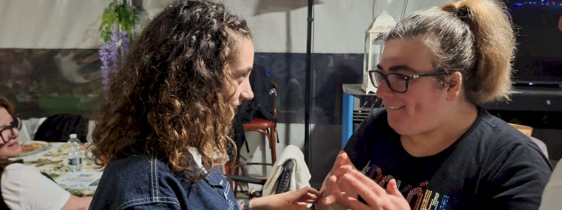 il supporto di un educatore professionale per una serata