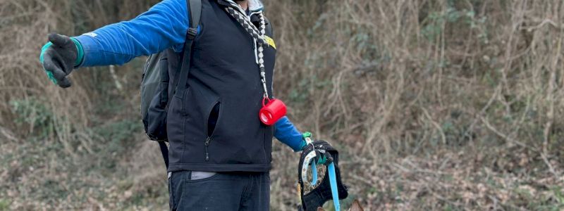 UNA SERA DI ESERCITAZIONE CON I VOLONTARI DI VAB BOLOGNA.