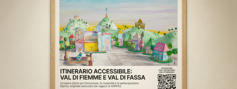 UN’OPERA CHE RACCONTA IL VIAGGIO - Poster artistico illustrato