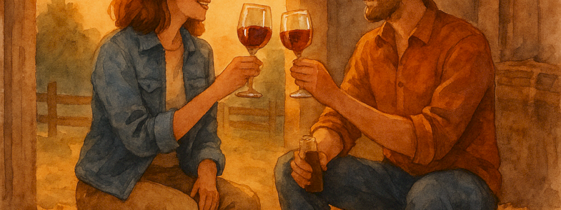 Aperitivo sotto le stelle della Fattoria La Meraviglia