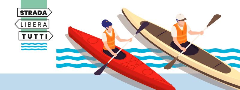 Corso INDIVIDUALE di canoa gratis