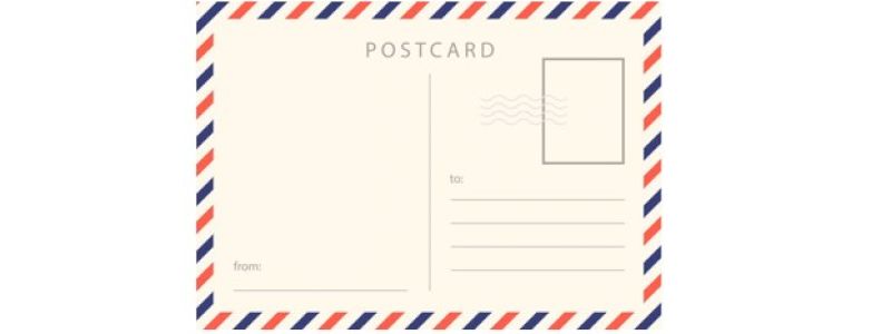 Una cartolina speciale