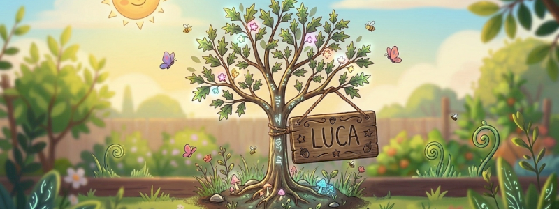 Il tuo nome nel giardino