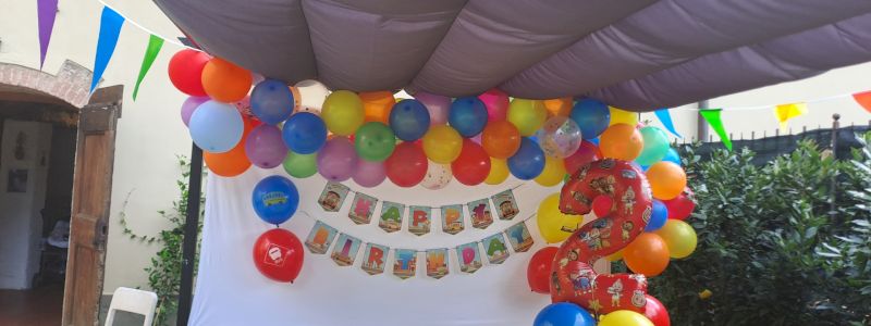 LA TUA FESTA NEL GIARDINO DEGLI ABBRACCI
