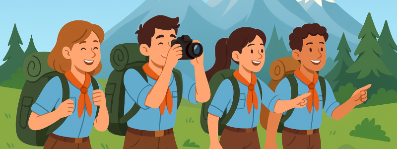 Gita in montagna con il Clan