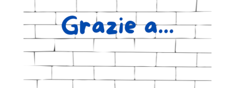 Grazie di cuore!