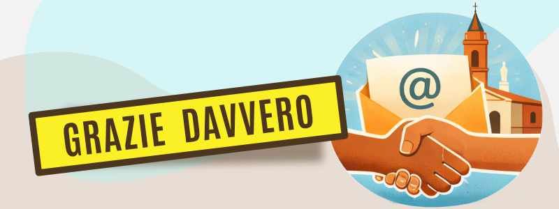 Email di ringraziamento