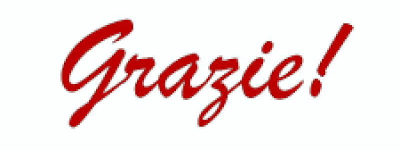 Grazie del tuo aiuto