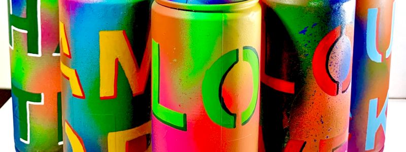 Bomboletta decorata dai nostri artisti