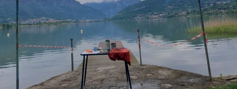 Iscrizione del tuo nome sul pannello a fianco del pontile