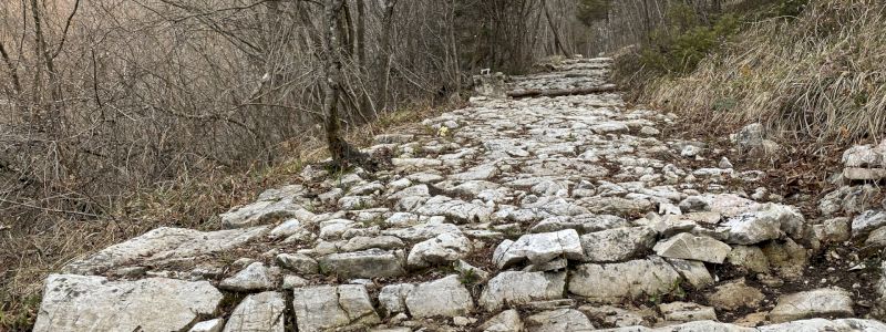 SERATA-INCONTRO-ACCOMPAGNAMENTO per gruppi CAI e associazioni su SENTIERI - STRADE ANTICHE recuperate