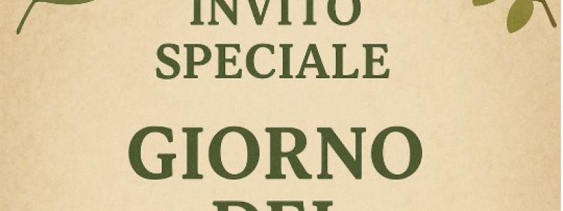 Invito Speciale al “Giorno del Benessere”