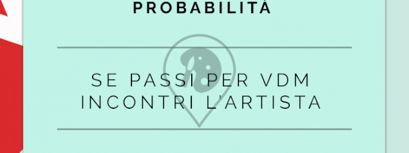 SE PASSI PER VIALE DELLE METAMORFOSI, INCONTRI L'ARTISTA!