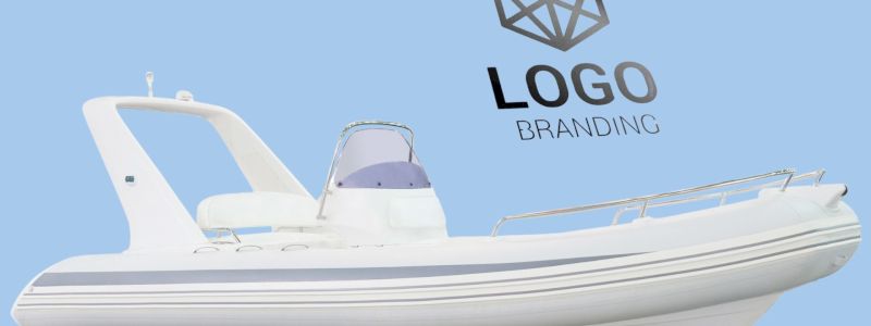 Logo sponsor sul gommone (per Aziende)