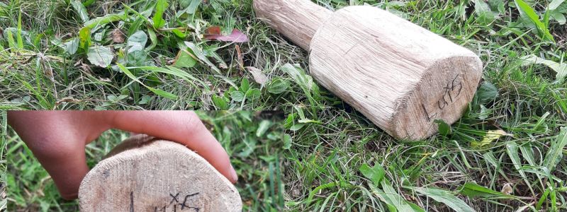 Luis ti dice grazie costruendoti un martello in legno