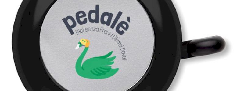 Campanello personalizzato - Il cigno di Pedalé!