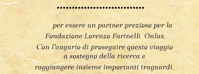 AMICO DELLA FONDAZIONE