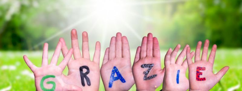 Un video di ringraziamento speciale