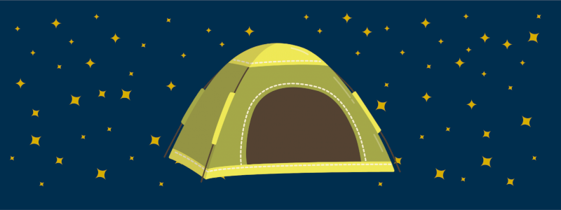 Il tuo nome sulla tenda