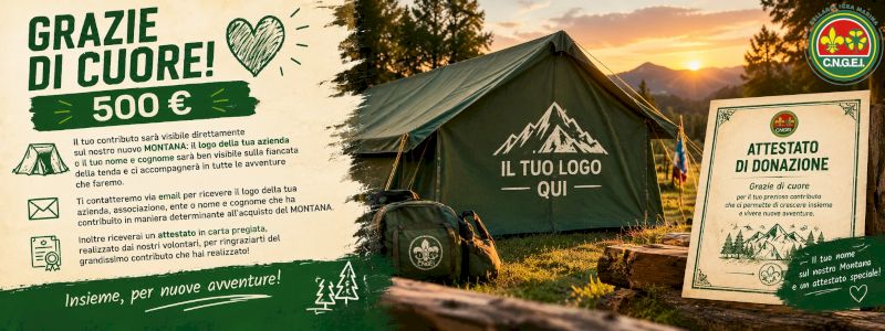 Logo o nome sul Montana + attestato ufficiale