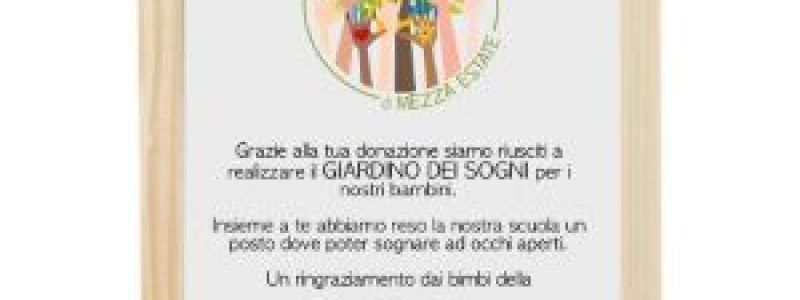 Realizziamo insieme un sogno!