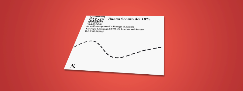 UN PREMIO EQUO ! UN BUONO SCONTO ALLA BOTTEGA XAPURI