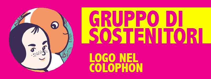 Sostenitori istituzioni, festival e privati con logo nel colophon