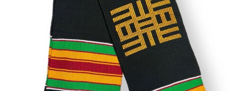 Stola Fatta con Kente - Kente Stole/Sash