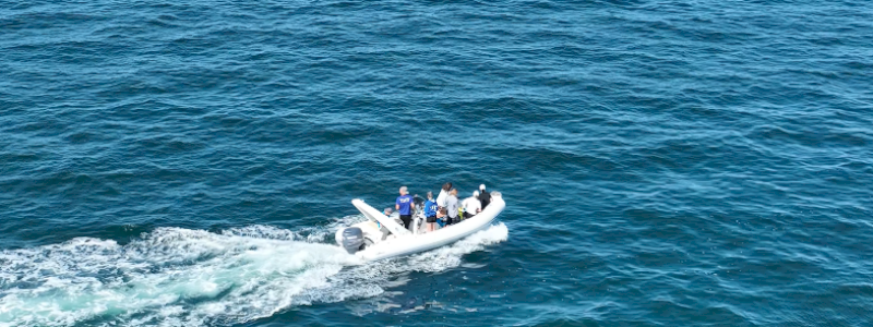 Uscita in gommone (per 6 persone)