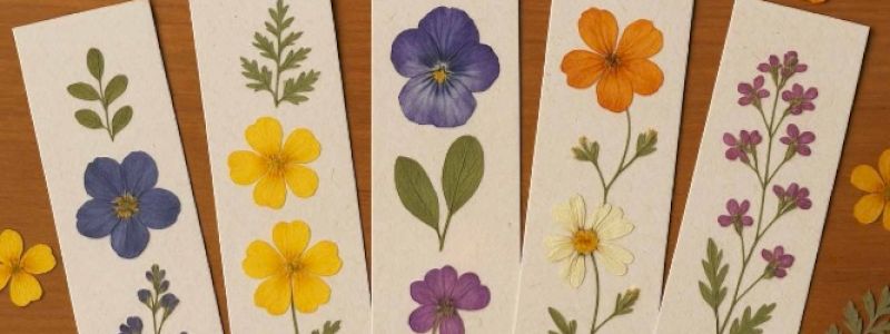 Segnalibro floreale!