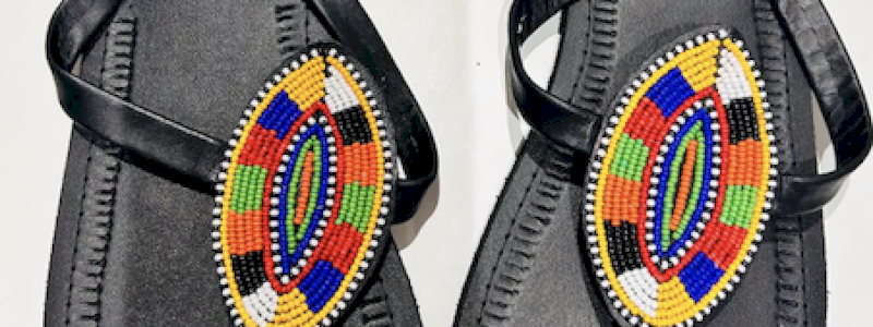 Sandali artigianali ghanesi - Handcrafted Ghanaian sandals
