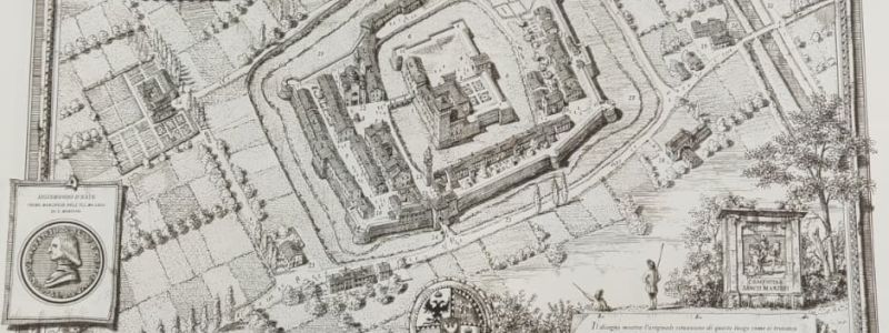 La cartina storica di San Martino