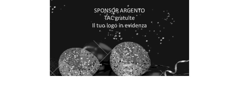 Sponsor Argento: Regala una TAC! / Silver Sponsor: Gift a CT Scan!