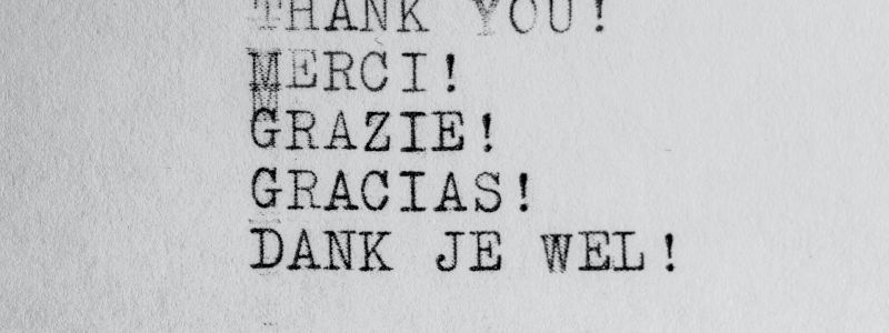Grazie!